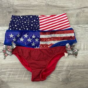 Victorias Secret & Pink Festive Panties Bundle of 3 Size Large